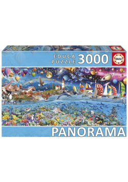 Puzzle 3000 Życie panorama