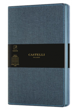 Notatnik 13x21cm linia Castelli Harris Blue
