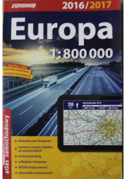 Europa atlas samochodowy