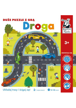 Droga Duże puzzle z grą