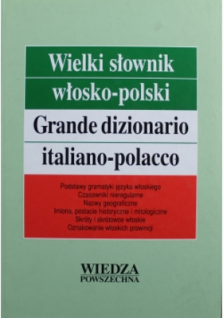 Wielki słownik włosko - polski