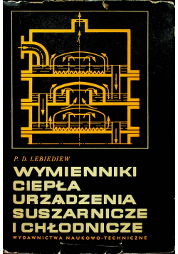 Wymienniki ciepła urządzenia suszarnicze i chłodnicze