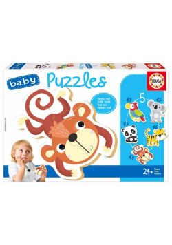 Puzzle 3-5 Dzikie zwierzęta 2