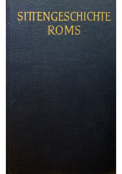 Sittengeschichte Roms