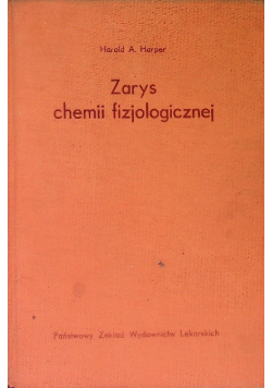 Zarys chemii fizjologicznej