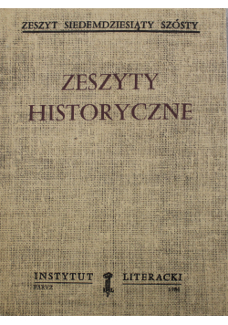 Zeszyty historyczne Zeszyt 76