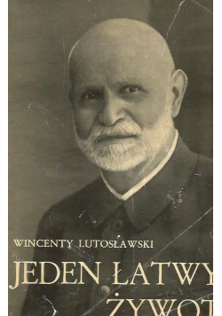 Jeden Łatwy Żywot 1933 r. + Autograf Lutosławski