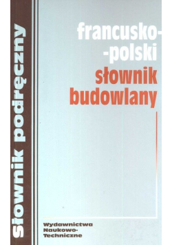 Francusko polski słownik budowlany