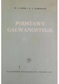 Podstawy galwanostegii Tom II