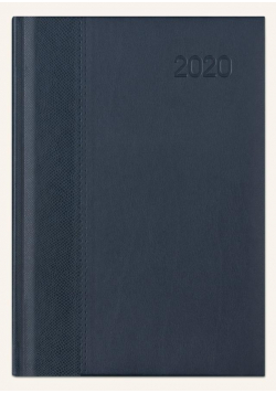 Kalendarz 2020 Książkowy B6 Lux gecco/granat