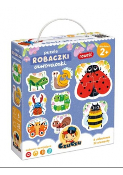 CzuCzu Puzzle Robaczki czworaczki