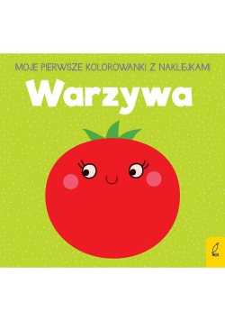 Moje pierwsze kolorowanki z naklejkami Warzywa