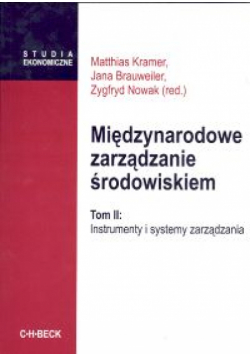 Międzynarodowe zarządzanie środowiskiem T II