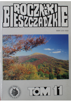 Roczniki Bieszczadzkie tom 11