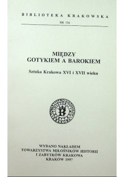 Między gotykiem a barokiem