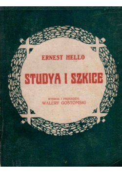 Studya i szkice 1912 r