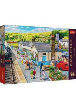Puzzle Premium Plus Quality Tea Time: Dworzec kolejowy 1000
