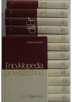 Encyklopedia powszechna 13 tomów