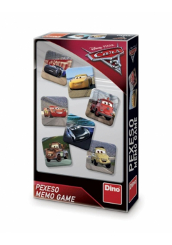 Memory memo Disney Pixar Auta
