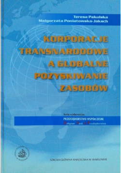 Korporacje Transnarodowe A Globalne