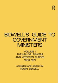 Guide to Government Ministers