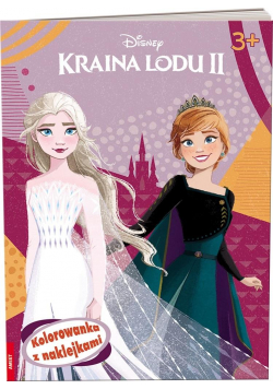 Kraina lodu II. Kolorowanka z naklejkami