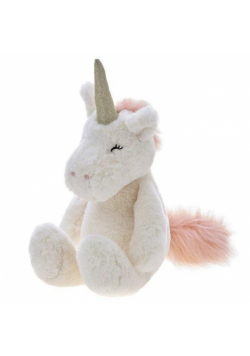 Maskotka Jednorożec Alessio kremowy 28cm 13675