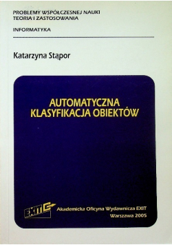 Automatyczna klasyfikacja obiektów