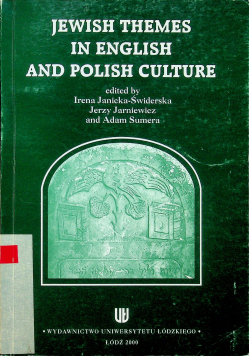 Jewish themes in english an dpolish kulture