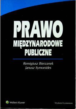 Prawo międzynarodowe publiczne Wydanie 8