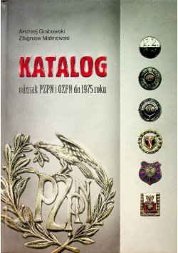Katalog odzak PZPN i OZPN do 1975 roku
