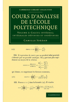 Cours D'Analyse de L'Ecole Polytechnique