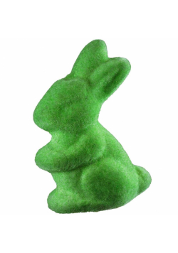 Zajączek flokowany zielony