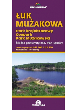 Mapa turystyczna - Łuk Mużakowa...1:12 500