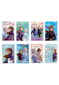 Notes A7/30K z poddrukiem Frozen II (16szt)