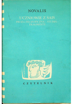 Uczniowie z Sais Proza filozoficzna studia fragmenty