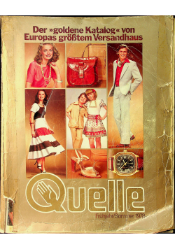 Quelle Fruhjahr Sommer 1978