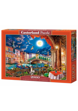Puzzle 2000 Romantic Night in Venice CASTOR