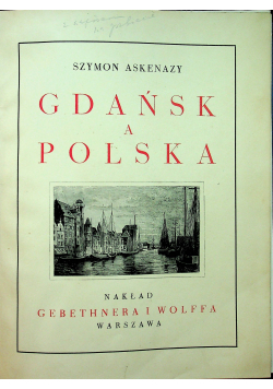 Gdańsk a Polska 1923 r