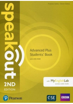 Speakout 2ed Advanced Plus SB + DVD + MyEnglishLab