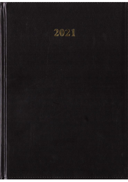 Kalendarz 2021 Tygodniowy A4 Divas Czarny