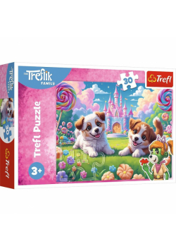 Puzzle 30 Świat Pełen Uśmiechu Rodzina Treflików 18319