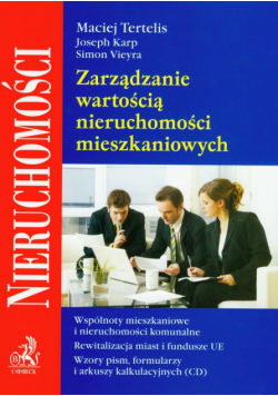 Vieyra Simon - Zarządzanie wartością nieruchomości mieszkaniowych z płytą CD