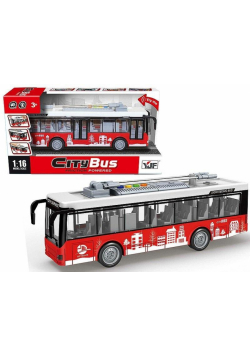 Autobus z napędem na koło zam. światło i dźwięk