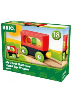 Brio Mój pierwszy pociąg - podświetlany wagon