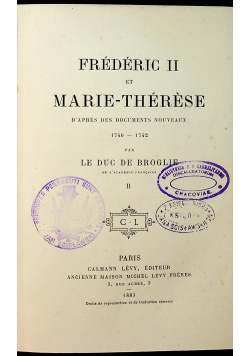 Frederic Et Marie Therese II 1883 r