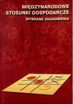 Międzynarodowe stosunki gospodarcze