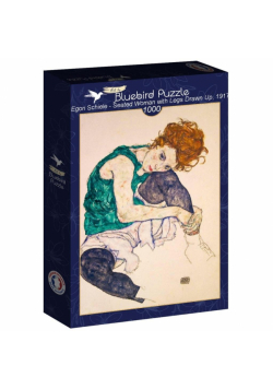 Puzzle 1000 Siedząca kobieta, Egon Schiele