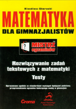 Mistrz egzaminów : Matematyka : gimnazjum