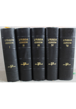 Liturgia godzin 4 Tomy plus dodatek